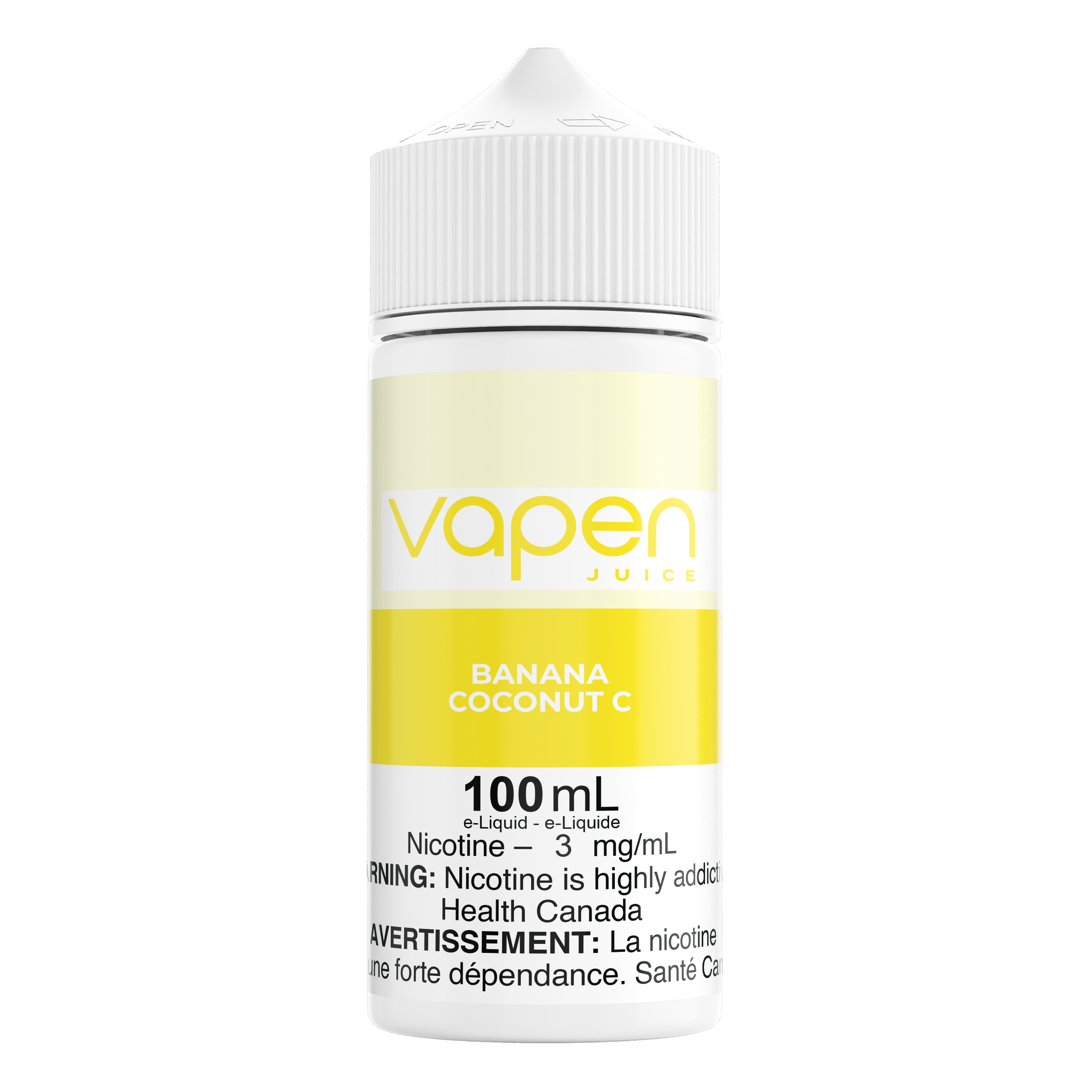 Banana Coconut C - Vapen Juice  Canvape.com