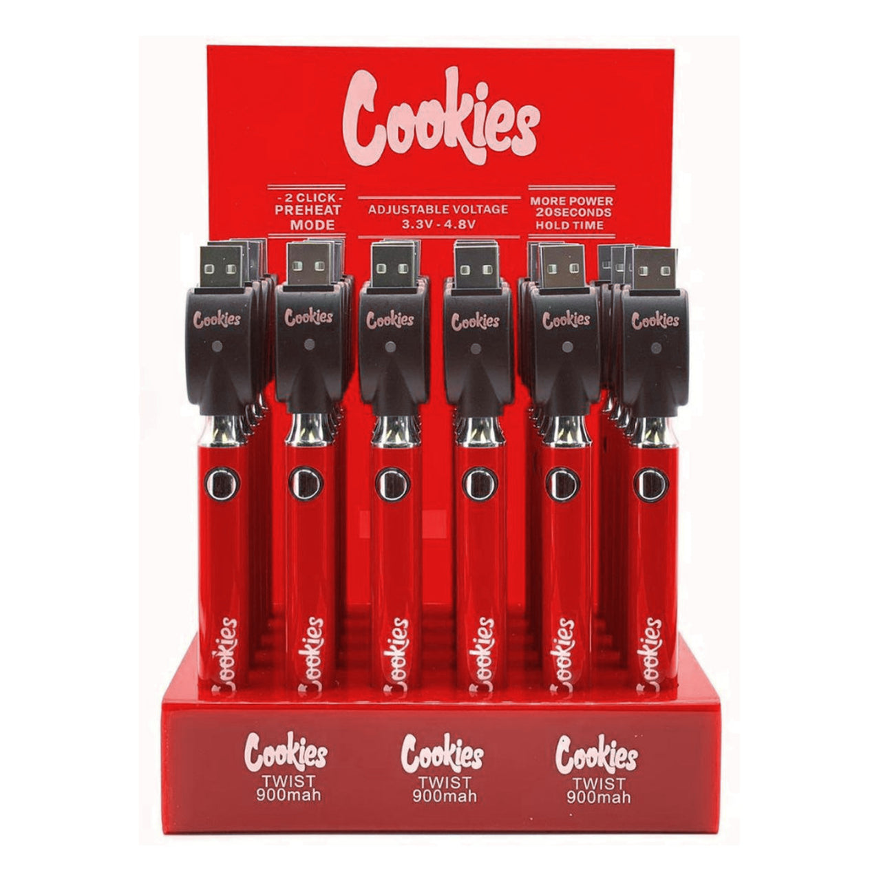 Biscuits 900 mAh Batterie Twist