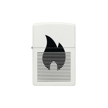Zippo Lighter - Lined Flame Gradient
