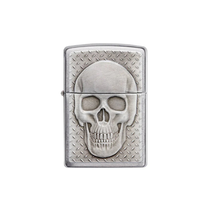 Zippo Lighter - Skull with Brain Surprise