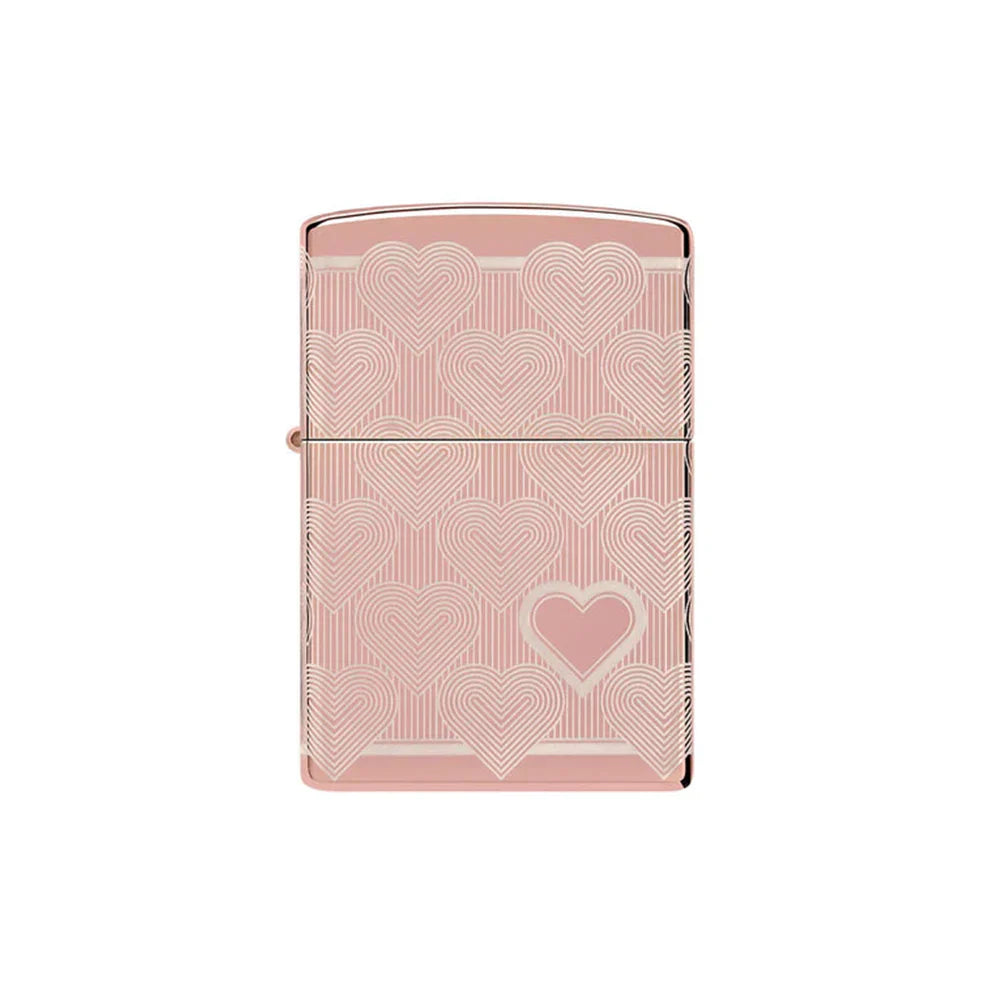 Zippo Lighter - Heart Design