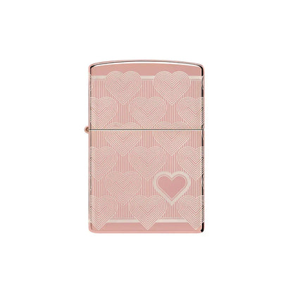 Zippo Lighter - Heart Design