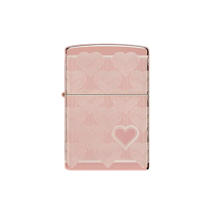 Zippo Lighter - Heart Design
