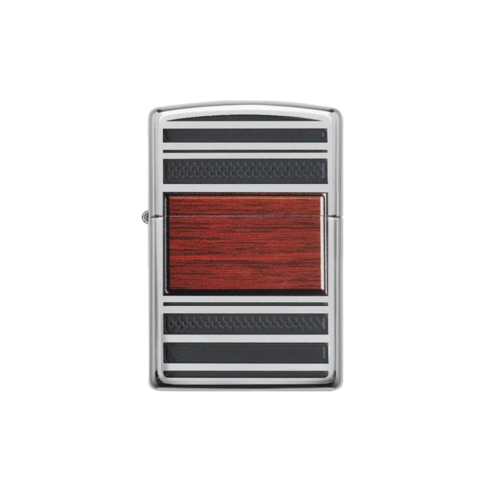 Zippo Lighter - Wood Emblem with Pipe Insert