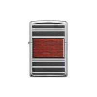 Zippo Lighter - Wood Emblem with Pipe Insert