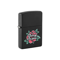 Zippo Lighter - Blazy Susan Rose Design