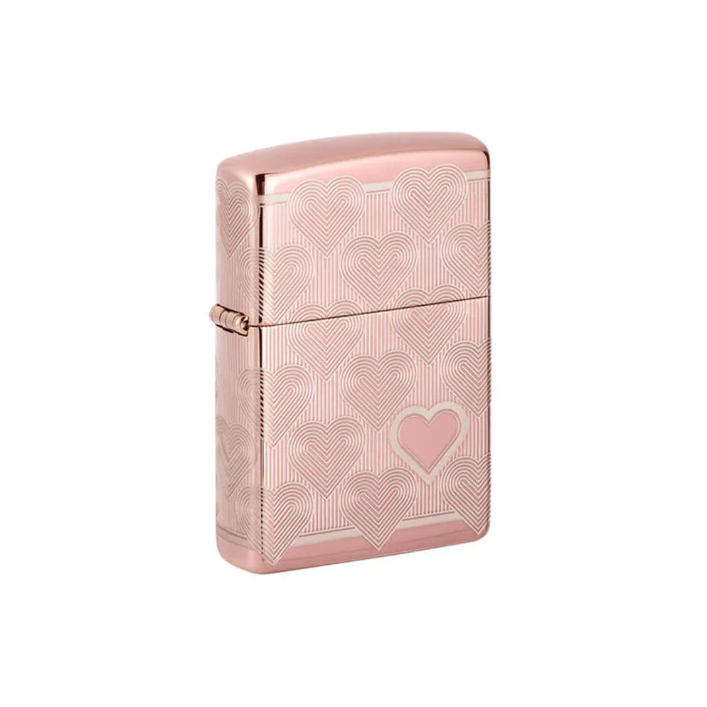Zippo Lighter - Heart Design