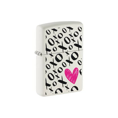 Zippo Lighter - Hugs and Kisses XO Heart