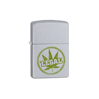 Zippo Lighter - Legal Leaf Stamp