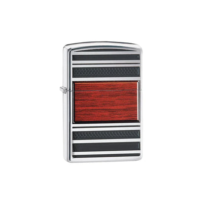 Zippo Lighter - Wood Emblem with Pipe Insert