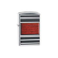 Zippo Lighter - Wood Emblem with Pipe Insert
