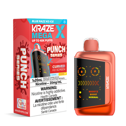 Kraze Mega X Rechargeable Disposable Vape 20mL