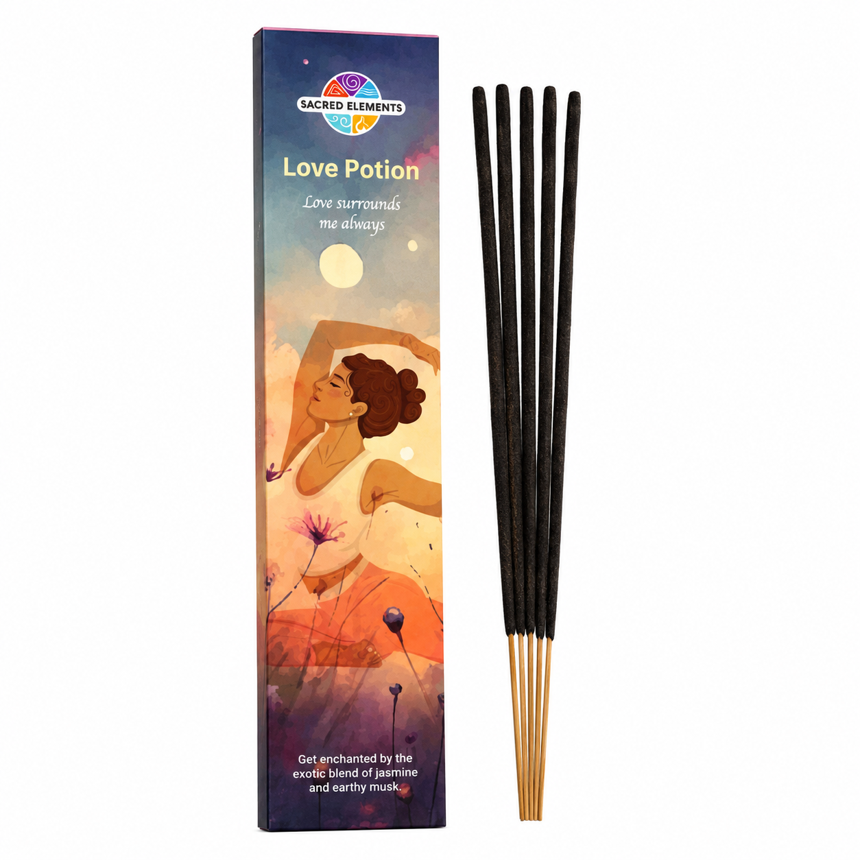 Sacred Elements Love Potion Manifestation Incense (15g)