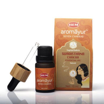 HEM - Sacral Chakra (Swadisthana) Natural & Undiluted Essential Oil 10ml