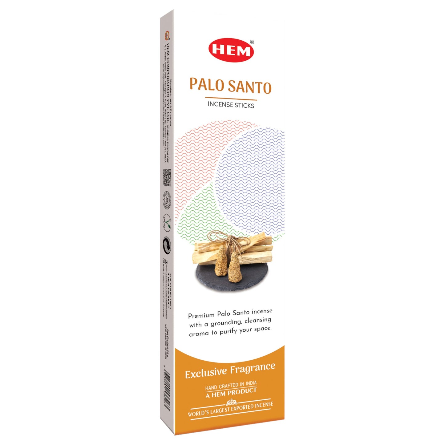 HEM Palo Santo White Series - 20 Sticks