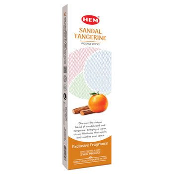 HEM Sandal Tangerine White Series - 20 Sticks