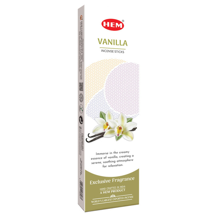 HEM Vanilla White Series - 20 Sticks