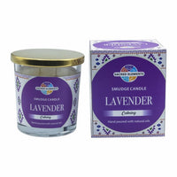 Sacred Elements Lavender Glass Jar Smudge Candle - 6.5 oz