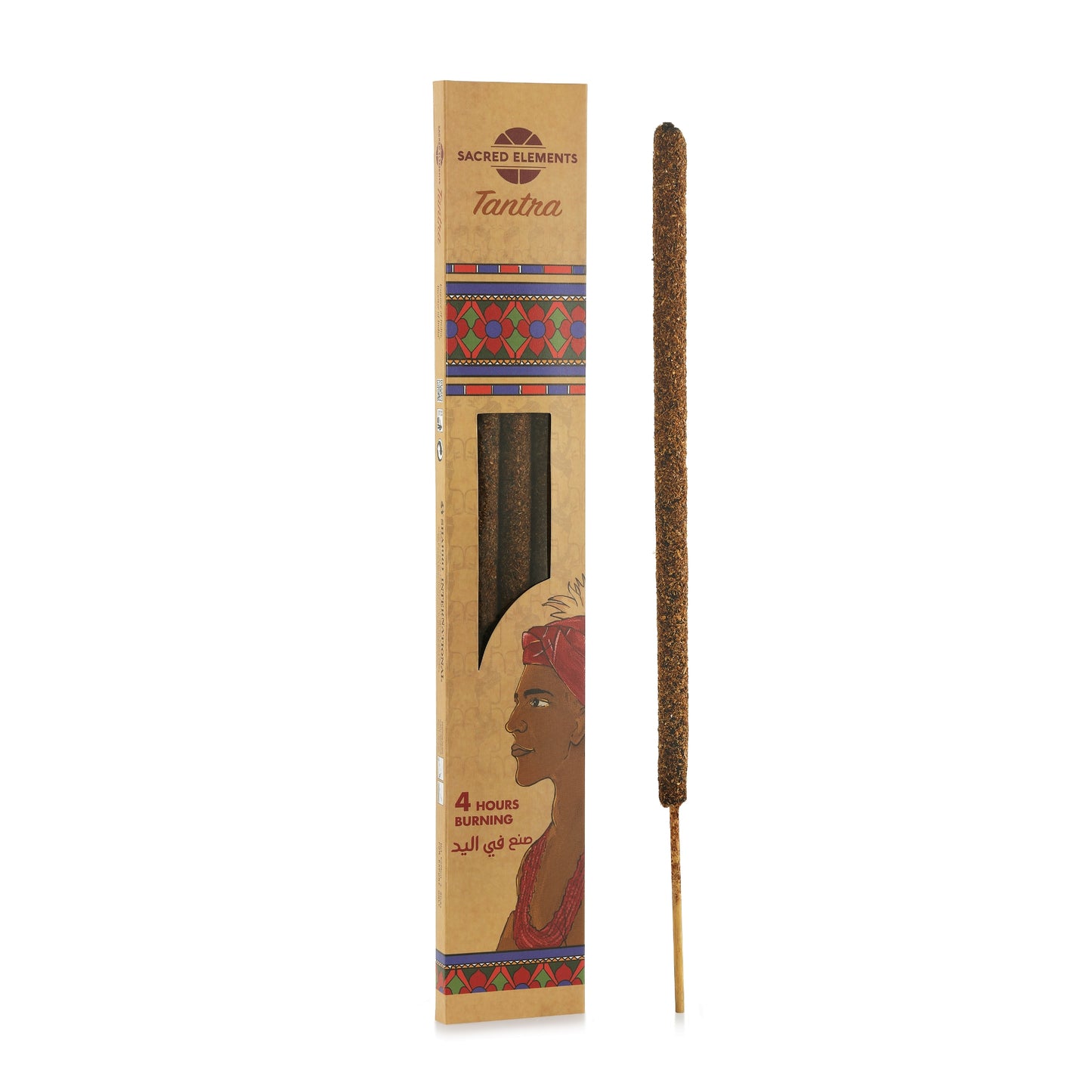 Sacred Elements Jumbo 3 Tantra Organic Incense Sticks, 16''
