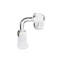 14mm 90 Degree Domeless Flower Quartz Banger - Female