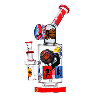 Cheech - 12" Dunked Out Drip Water Pipe