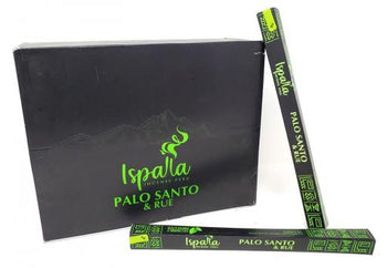 Ispalla - Organic Palo Santo Rue "Fortune" Incense Sticks 10-Pack (9″)