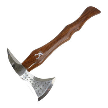 The Bone Edge - 18″ Star On Blade Wood Handle Axe