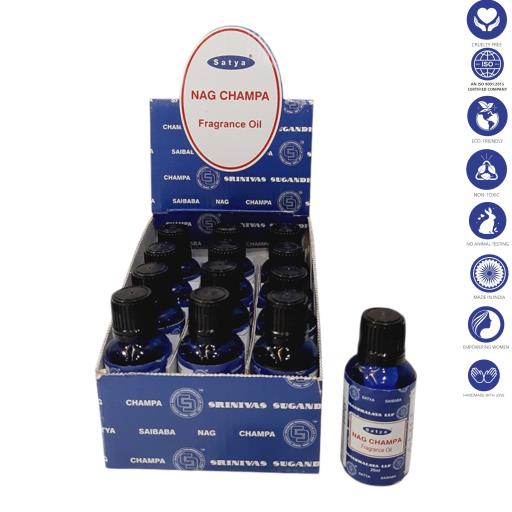 Satya - 25ml Nag Champa Fragrance Oil