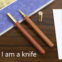 Retro Rosewood Pen-Knife