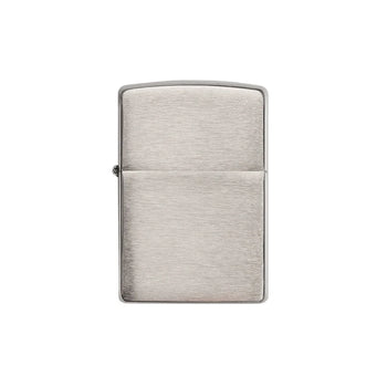 Zippo Lighter - Regular Brush Fin Chrome