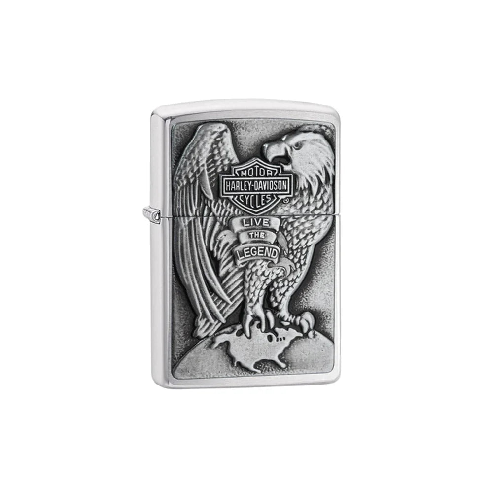 Zippo Lighter - Harley Davidson Made USA Eagle