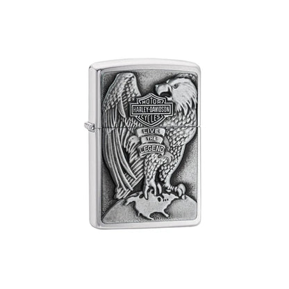 Zippo Lighter - Harley Davidson Made USA Eagle