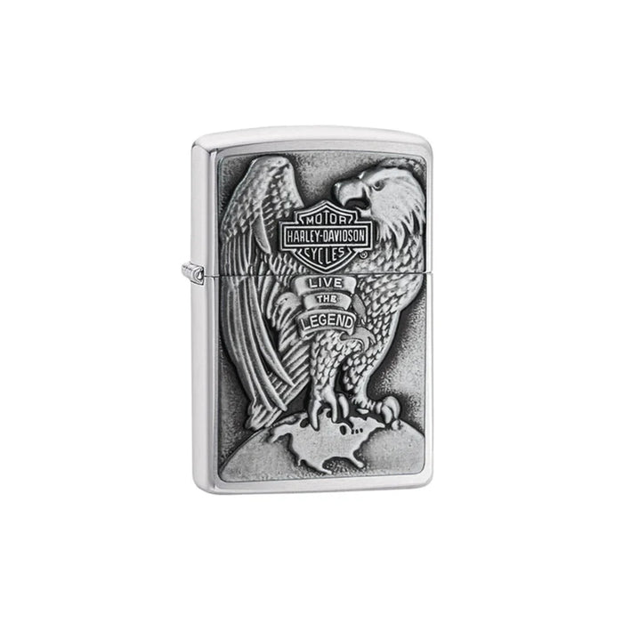 Zippo Lighter - Harley Davidson Made USA Eagle