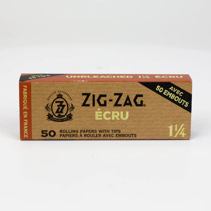 Zig Zag Unbleached 1 1/4 Paper and Unbleached Tips (50 Pack)