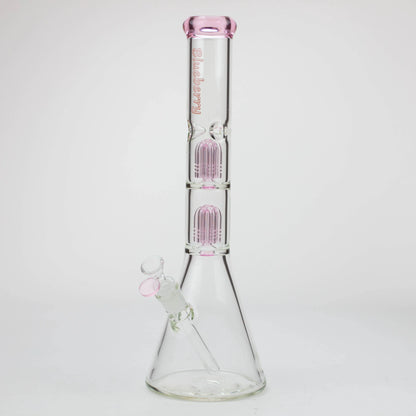 Blueberry 15" Double Tree Perc Beaker