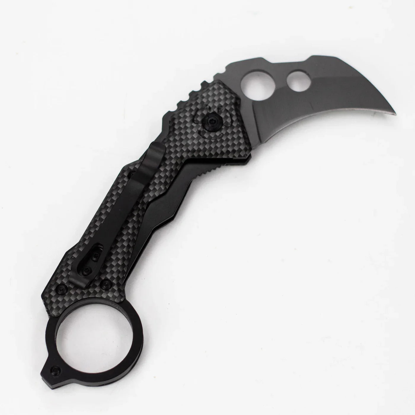 ALPHASTEEL - 7" Folding Pocket Knife - Void