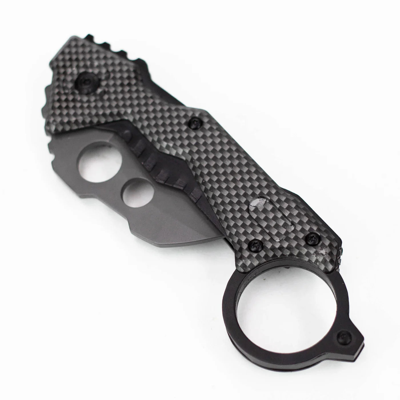 ALPHASTEEL - 7" Folding Pocket Knife - Void