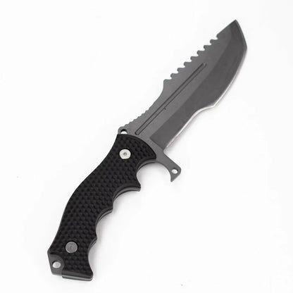ALPHASTEEL - 11" Full Tang Fixed Blade Hunting Knife