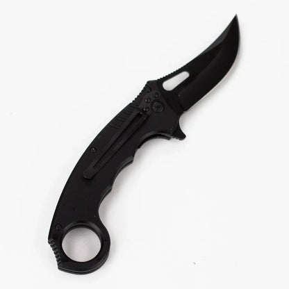 ALPHASTEEL - 8.5" Folding Pocket Knife - Grimblade