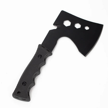ALPHASTEEL - 10" Tactical Axe w/ Sheath Black Hatchet