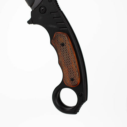 ALPHASTEEL - 8.5" Folding Pocket Knife - Grimblade