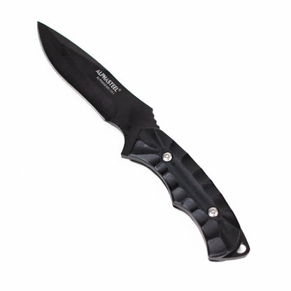 ALPHASTEEL - 9" Full Tang Fixed Blade Hunting Knife