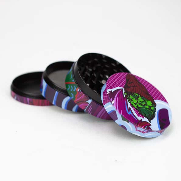 Indica Gorilla Zinc Grinder en 4 parties 