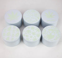 Glow In the Dark Grinder en 4 parties 63MM