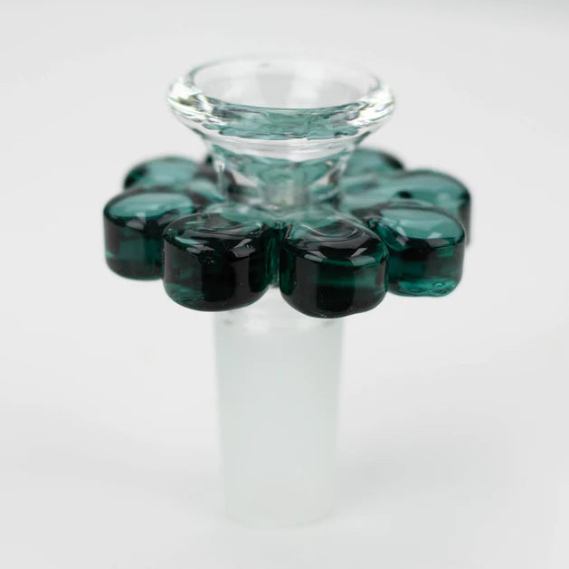 Bol en verre en forme de fleur