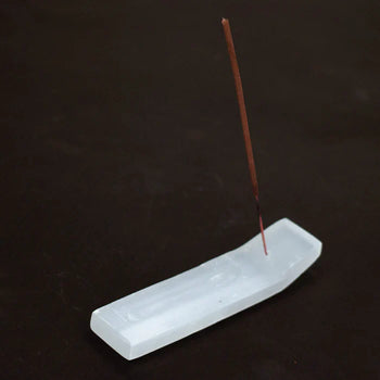 Acid Secs - Selenite Crystal Incense Holder