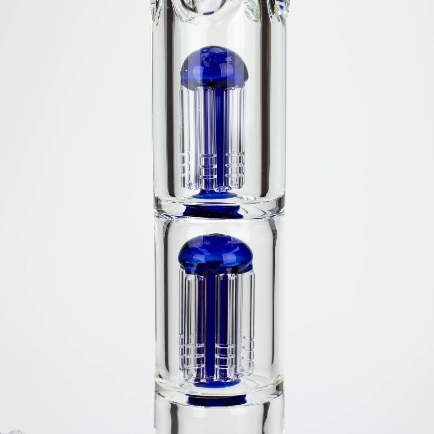 Genie 24" Dual 6 Arms 9mm Glass Water Beaker Bong