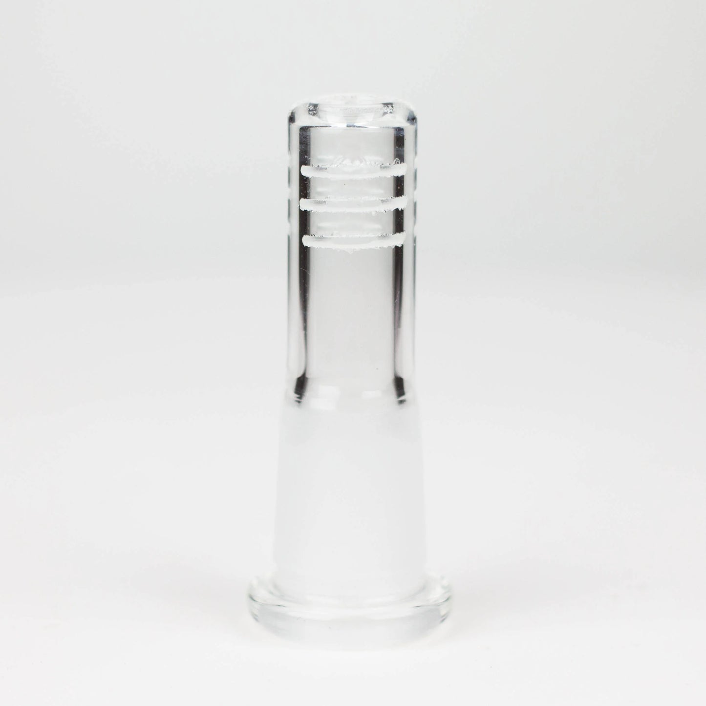 Clear Glass 6 slits Downstem