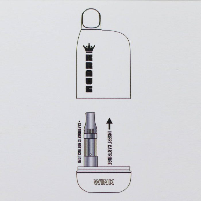 Krave Wink 510 Battery - Compact Vape Canvape.com Krave Wink 510 Battery - Compact Vape Canvape.com