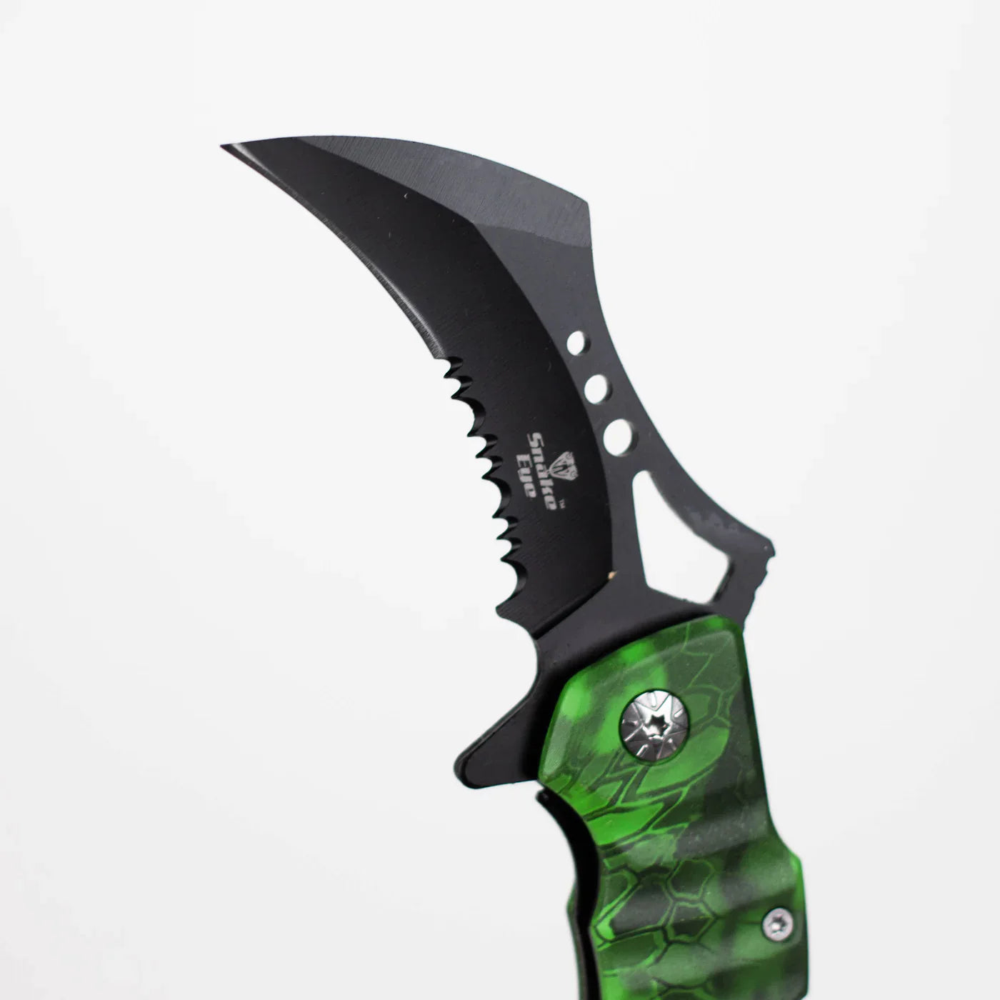 Snake Eye - 10" Pocket Knife - Scythe